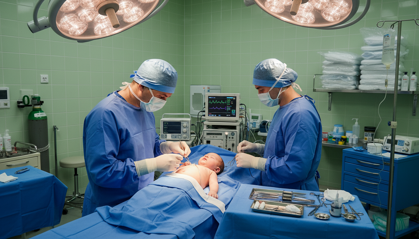 Beschneidung & Narkose mit moderner Anästhesie in sicherer OP-Umgebung
