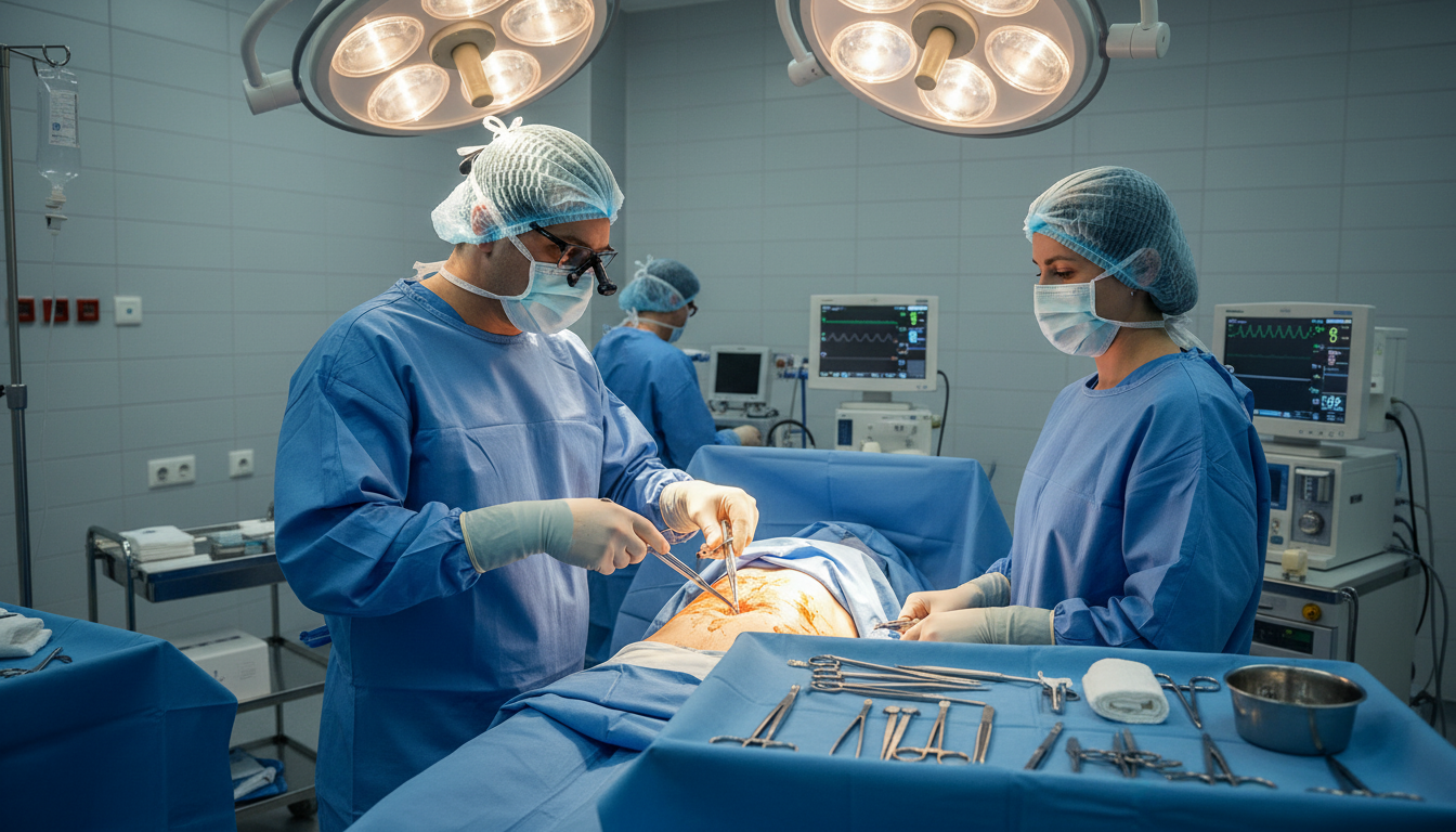 Beschneidung OP-Sicherheit in moderner medizinischer Umgebung